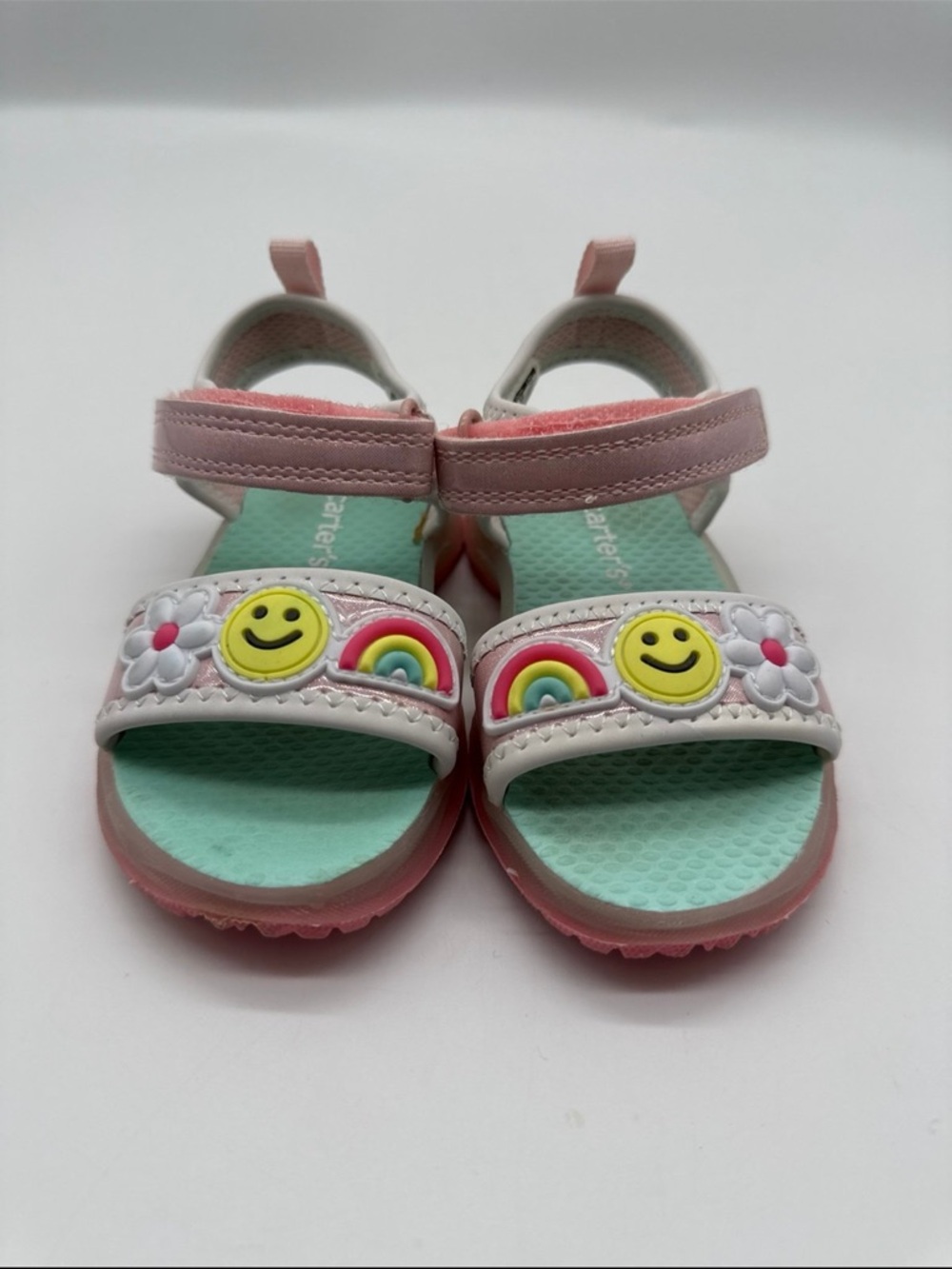 Carters light up little girls sandals size 6